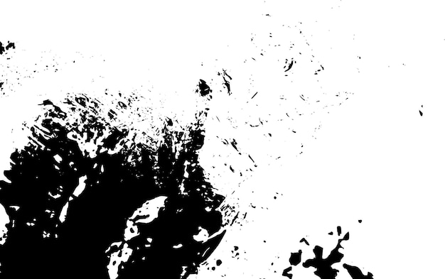 Rustieke grunge vector textuur met graan en vlekken Abstract lawaai achtergrond Verweerd oppervlak Vuil en beschadigd Gedetailleerde ruwe achtergrond Vector grafische illustratie met transparant wit Eps10