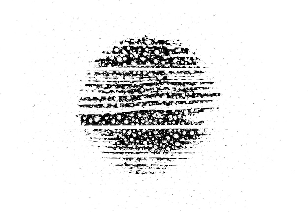 Rustieke grunge vector textuur met graan en vlekken Abstract lawaai achtergrond Verweerd oppervlak Vuil en beschadigd Gedetailleerde ruwe achtergrond Vector grafische illustratie met transparant wit Eps10