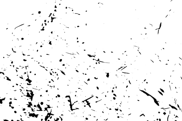 Rustieke grunge vector textuur met graan en vlekken Abstract lawaai achtergrond Verweerd oppervlak Vuil en beschadigd Gedetailleerde ruwe achtergrond Vector grafische illustratie met transparant wit Eps10