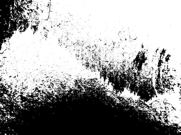 Rustieke grunge vector textuur met graan en vlekken Abstract lawaai achtergrond Verweerd oppervlak