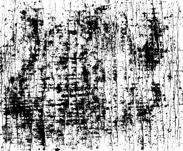 Rustieke grunge vector textuur met graan en vlekken Abstracte ruis achtergrond Verweerde oppervlakte