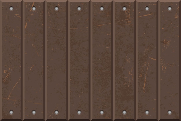 Vector rusty iron texture