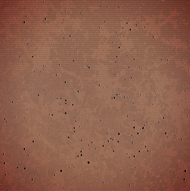 Vector rusty surface with holes