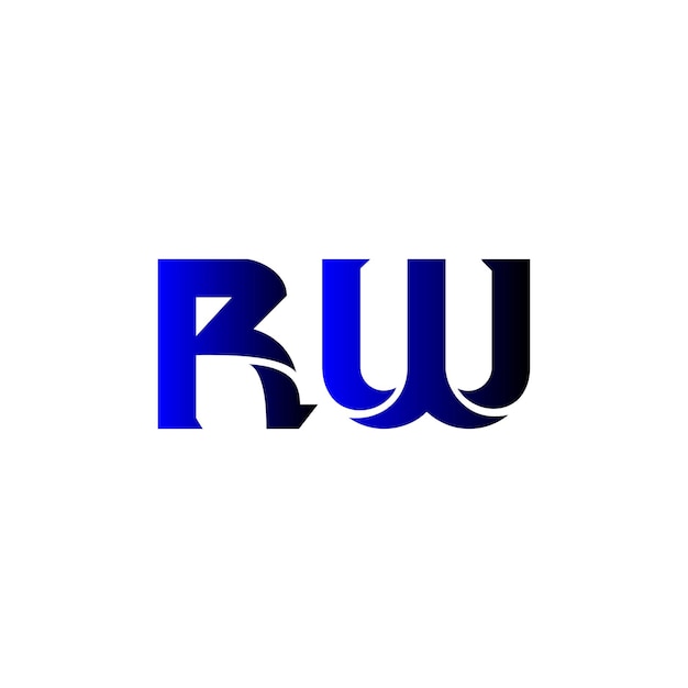 Vector rw monogram