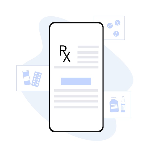 Vector rx form template