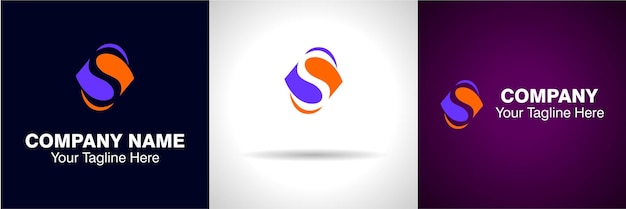 S Alfabet-logo, S-letterlogo en Creative S-logo