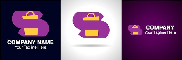 S-alfabetlogo, Shopping-logo en S-letterlogo