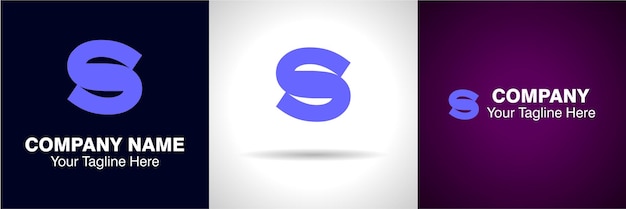 S alphabet logo, s icon logo and s letter logo