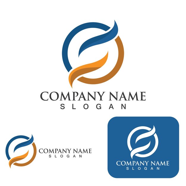 S brief logo Business corporate