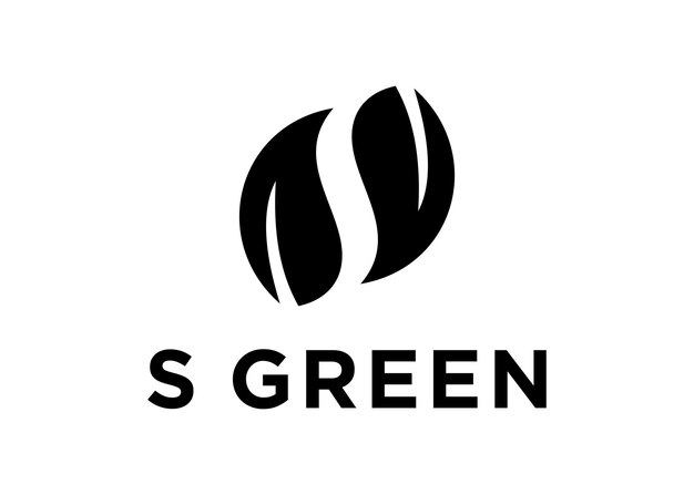 S green logo design vector illustration