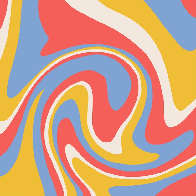 S hippie wallpaper design fluido trippy sfondo glitch per feste psichedeliche con luminosi