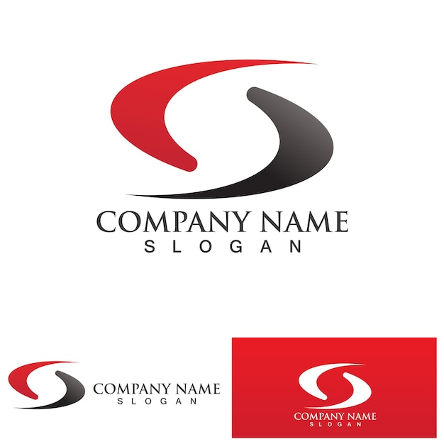 S letter logo Business corporate