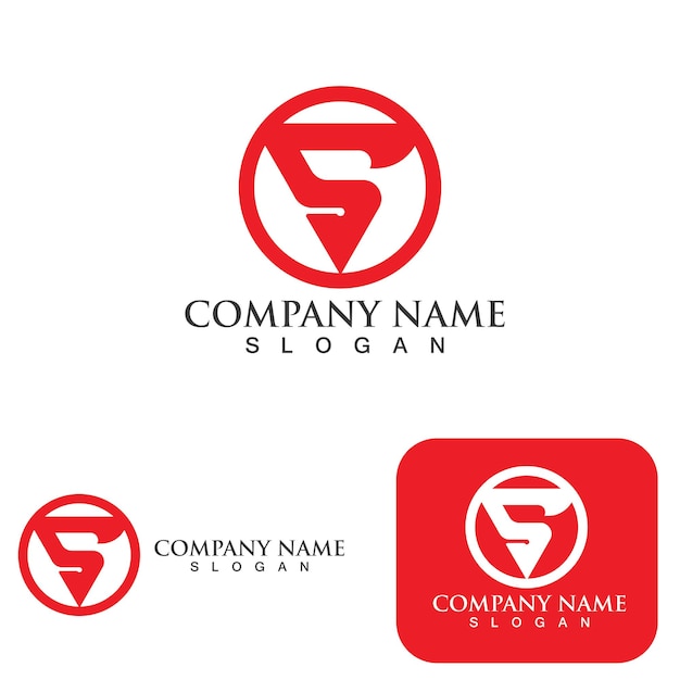 S letter logo Business corporate