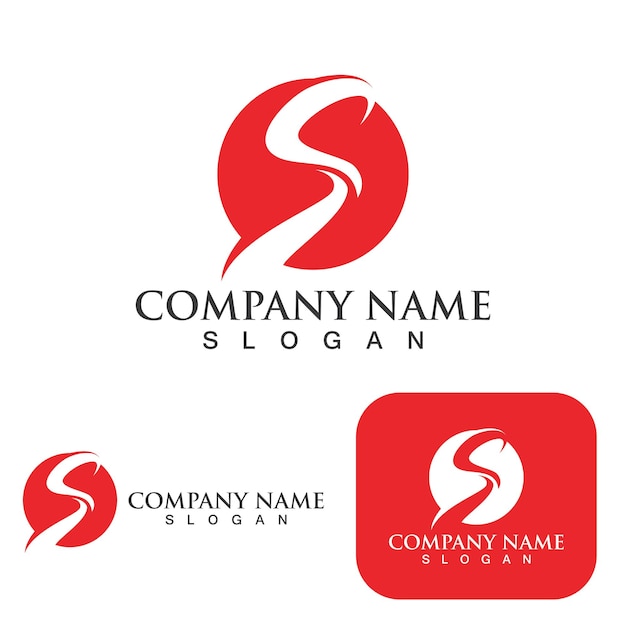 S letter logo business corporate