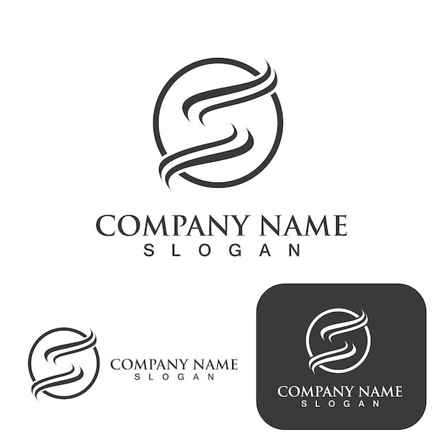 S letter logo Business corporate