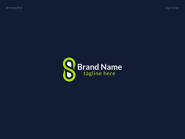 S letter logo design - Modern S logo