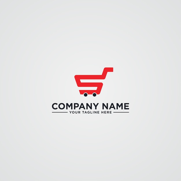 S Letter Logo, Online Shopping Logo