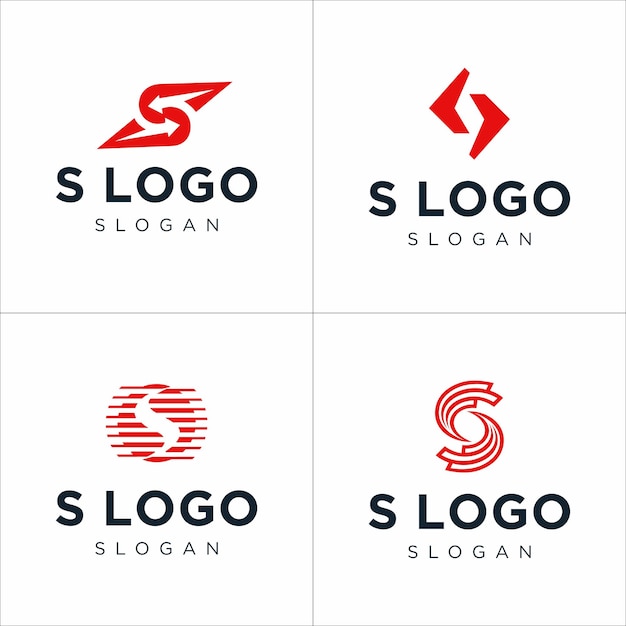 S letter logo ontwerp