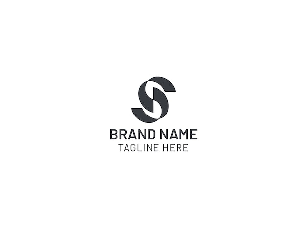 S letter logo ontwerp