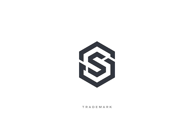 S Letter Logo Vector Concept Icon Trademark. Логотип бренда Universal S
