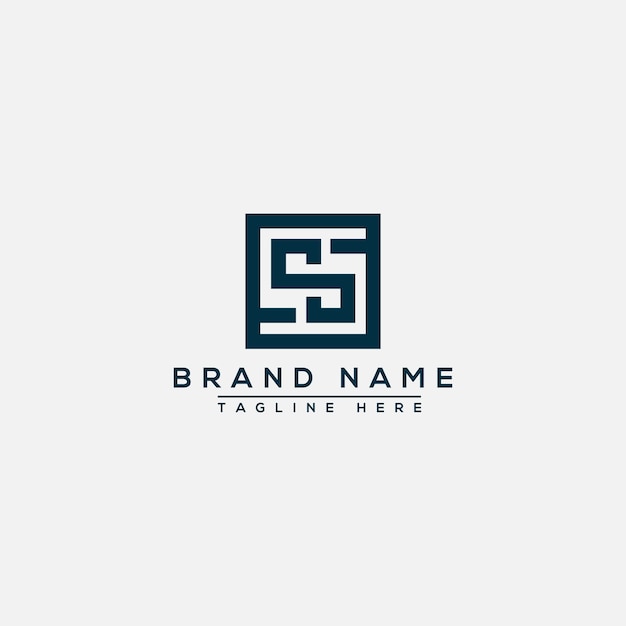 S Logo Design Template Vector Graphic Branding Element.