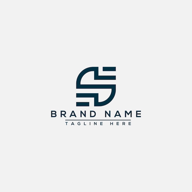 S Logo Design Template Vector Graphic Branding Element.