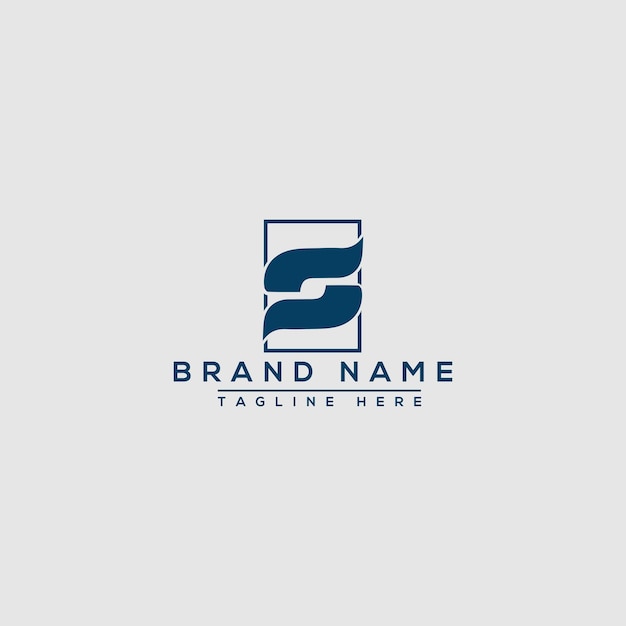 S логотип дизайн шаблона векторной графики элемент брендинга