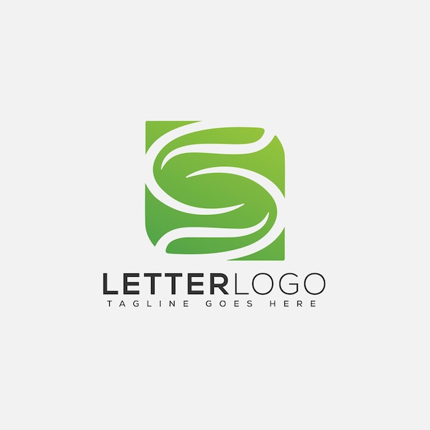 Vettore s logo design template vector graphic branding element