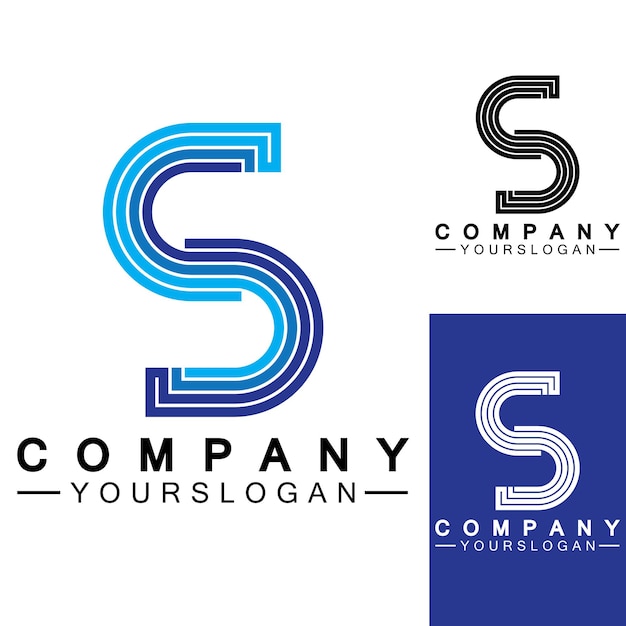 S Logo Letter S logo pictogram ontwerpsjabloon