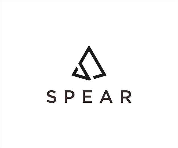 S spear logo or spear vector