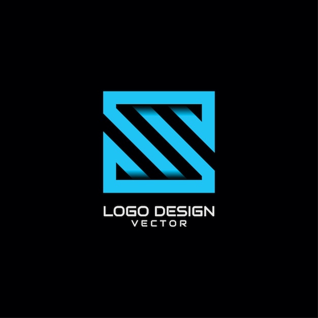 S Symbol Typography Logo Design