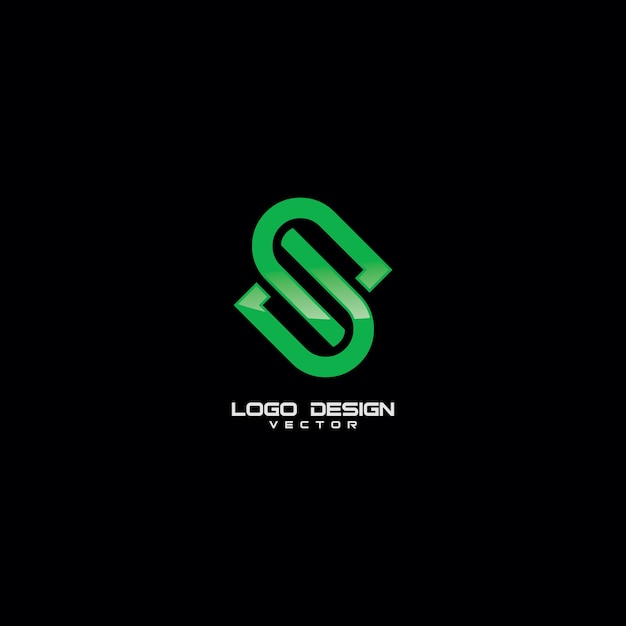 S Symbool Logo Sjabloon Vector