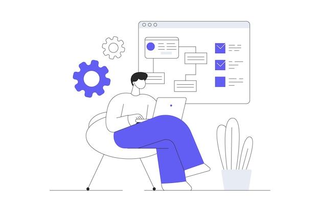 SaaS Character koopt software als een dienst en maakt gebruik van cloudtechnologie om bestanden te optimaliseren