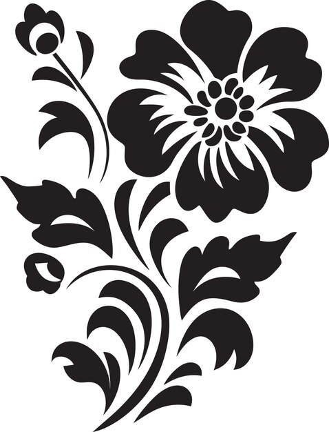 Vector sable floral waltz midnight florals