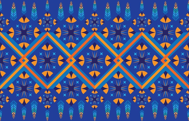 Sacrale tribal etnische motieven geometrische vector achtergrond. Prachtige zigeuner geometrische vormen sprites