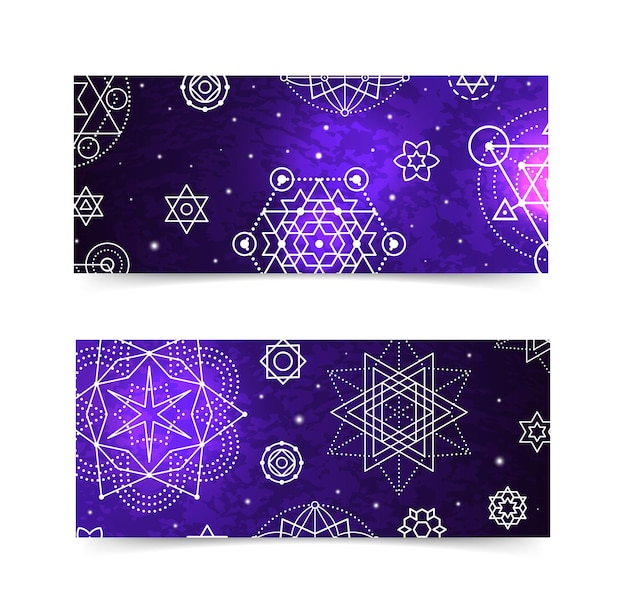 Sacred geometry backgrounds