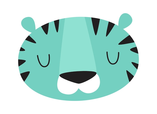 Sad Tiger Face