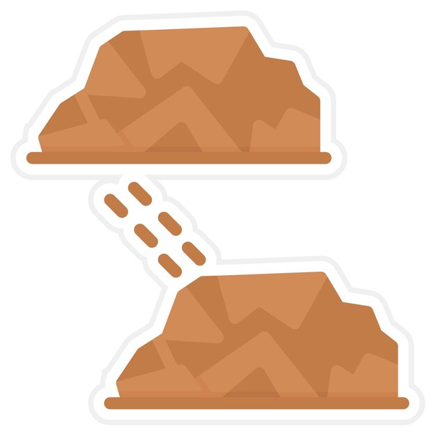 Safa and Marwa icon vector image Can be used for Hajj Pilgrimage