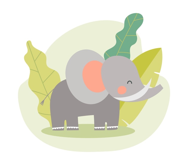 Safari elephant icon