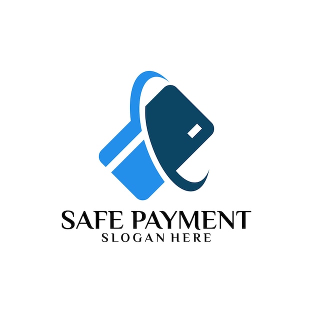 Vector safe payment logo template designs vector illustration