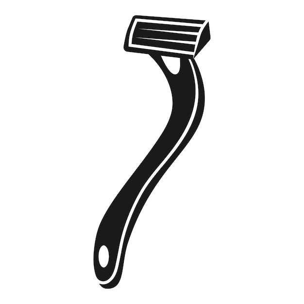 Safety razor icon Simple illustration of safety razor vector icon for web design isolated on white background