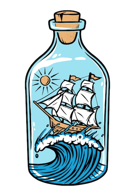 Sail in a bottle