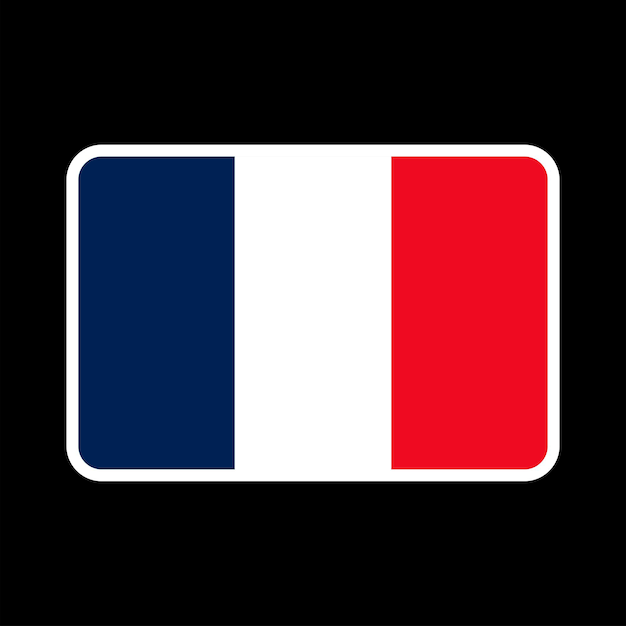 Saint Martin vlag officiële kleuren en aandeel Vector illustratie
