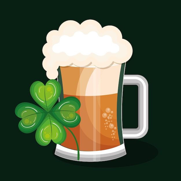 Birra verde patrick day