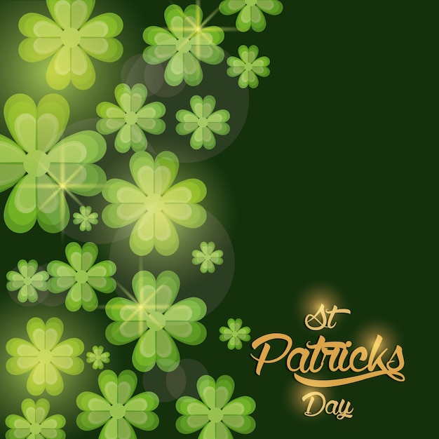 Saint patrick days card