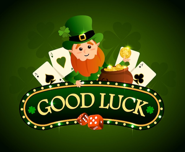 Saint patrick logo casino