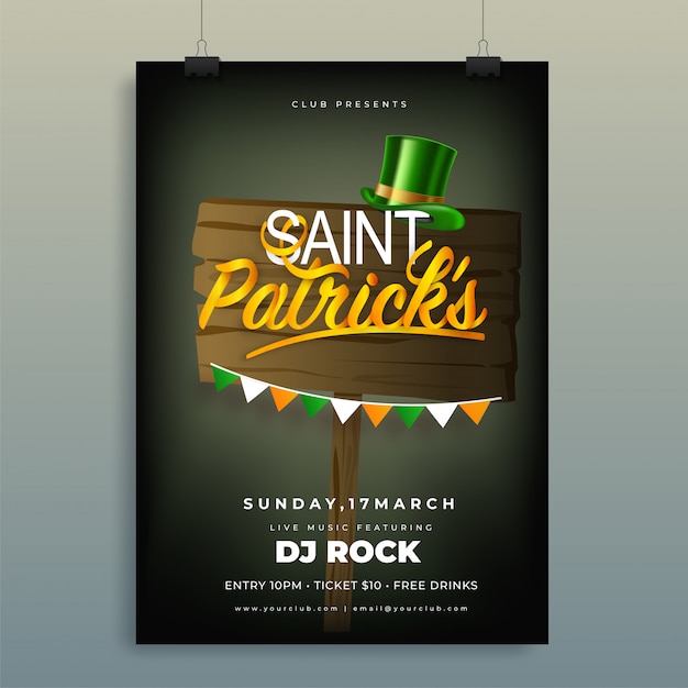 Saint Patrick's Day Background.