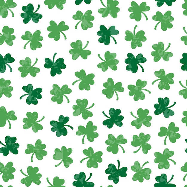 Saint Patrick's day holiday pattern.