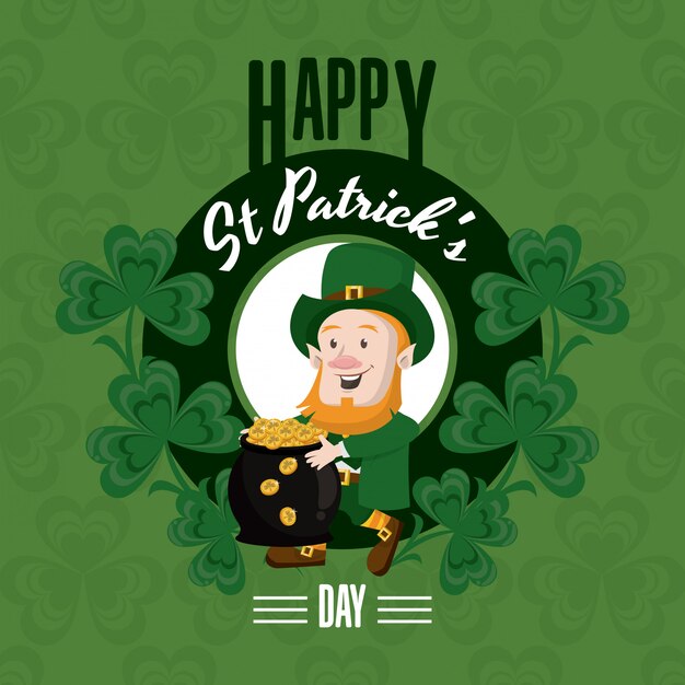 Saint patricks dag kaart