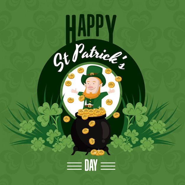 Saint patricks dag kaart